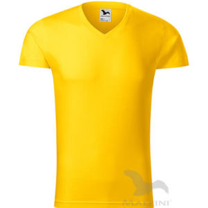 Slim Fit V-neck Tričko pánske