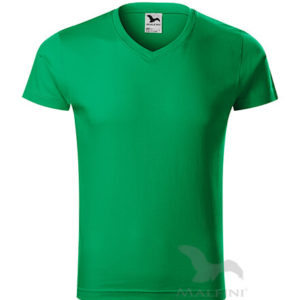 Slim Fit V-neck Tričko pánske