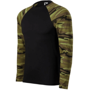 Camouflage LS Tričko unisex