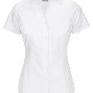 B&C | Popelínová elastická košeľa s krátkym rukávom Black Tie SSL / dámska