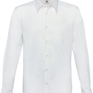 B&C | Elastická košeľa s dlhým rukávom London / pánska