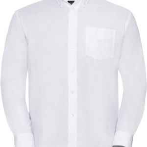 932M Pánska košeľa Oxford s dlhým rukávom