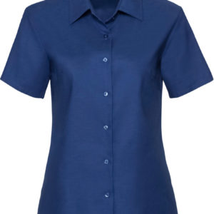933F Dámska košeľa Oxford s krátkym rukávom