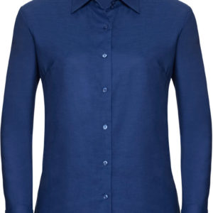 932F Dámska košeľa Oxford s dlhým rukávom