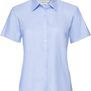 933F Dámska košeľa Oxford s krátkym rukávom