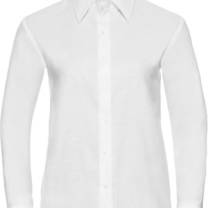 932F Dámska košeľa Oxford s dlhým rukávom