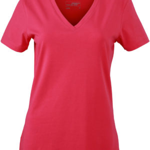 Dámske elastické tričko do V