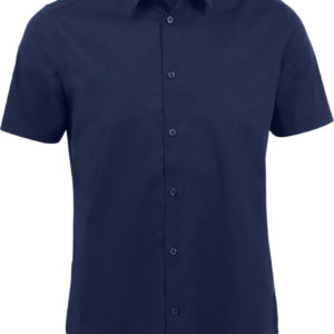 Broadway Pánska elastická košeľa s krátkym rukávom