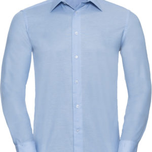 922M Pánska košeľa Oxford s dlhým rukávom