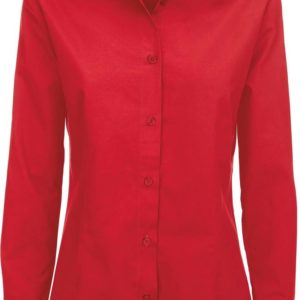 B&C | Keprová košeľa s dlhým rukávom Sharp LSL / dámska