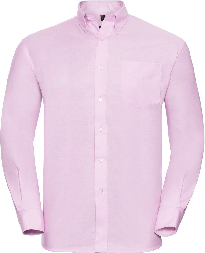 932M Pánska košeľa Oxford s dlhým rukávom – Obrázok 6