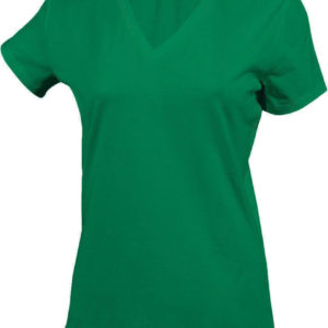 Dámske tričko s výstrihom do V