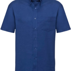 933M Pánska košeľa Oxford s krátkym rukávom
