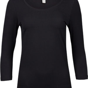 Dámske elastické tričko s 3/4 rukávom