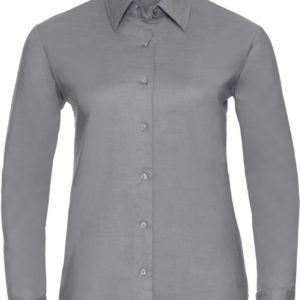 932F Dámska košeľa Oxford s dlhým rukávom