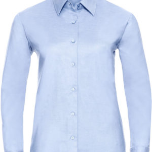 932F Dámska košeľa Oxford s dlhým rukávom