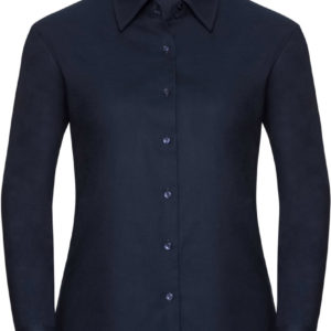 932F Dámska košeľa Oxford s dlhým rukávom