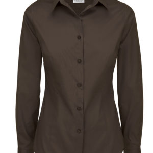 B&C | Popelínová elastická košeľa s dlhým rukávom Black Tie LSL / dámska