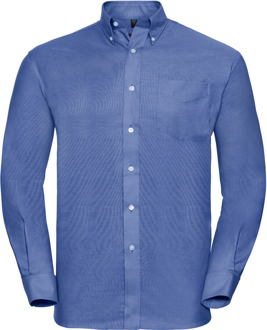 932M Pánska košeľa Oxford s dlhým rukávom – Obrázok 5