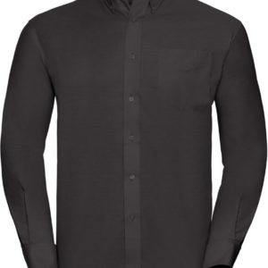 932M Pánska košeľa Oxford s dlhým rukávom