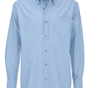 B&C | Pánska košeľa s dlhým rukávom Oxford LSL