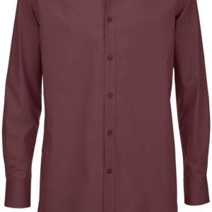 B&C | Popelínová elastická košeľa s dlhým rukávom Black Tie LSL / pánska