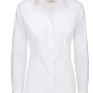 B&C | Popelínová elastická košeľa s dlhým rukávom Black Tie LSL / dámska