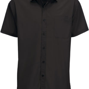 B&C | Pánska popelínová košeľa s krátkym rukávom Smart SSL / pánska