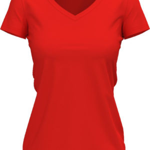 Dámske tričko s výstrihom do V