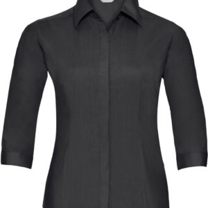 926F Dámska popelínová košeľa s 3/4 rukávom