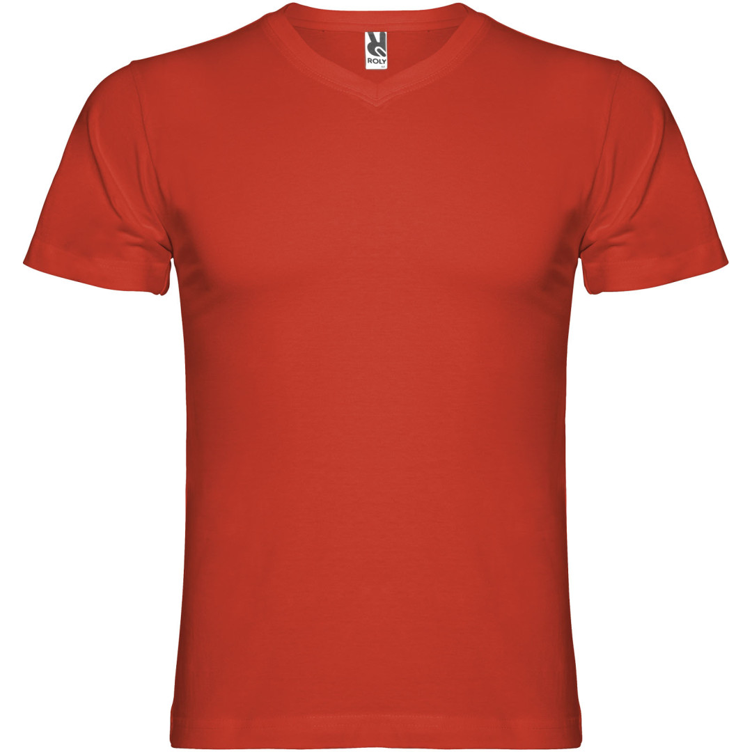 Samoyedo pánske tričko s krátkym rukávom s výstrihom do V – Obrázok 2