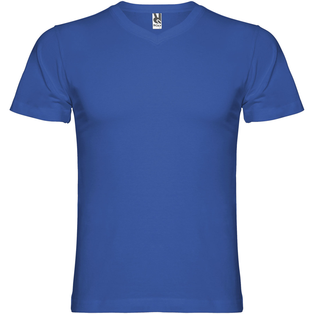 Samoyedo pánske tričko s krátkym rukávom s výstrihom do V – Obrázok 3