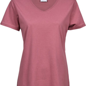 Dámske luxusné tričko s výstrihom do V