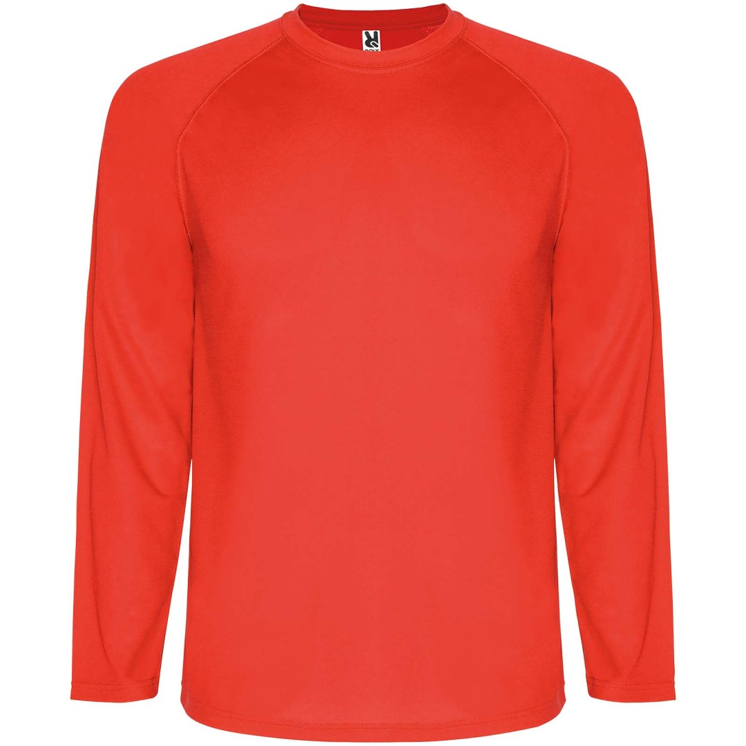 Montecarlo detské športové tričko s dlhým rukávom