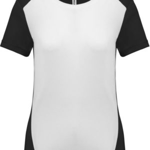Dámske kontrastné športové tričko ProAct | PA 4015