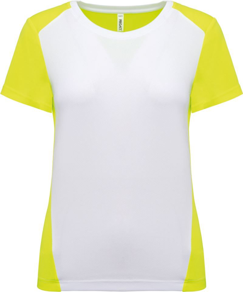 Dámske kontrastné športové tričko ProAct | PA 4015 – Obrázok 5