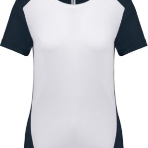 Dámske kontrastné športové tričko ProAct | PA 4015
