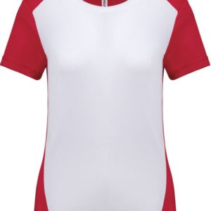 Dámske kontrastné športové tričko ProAct | PA 4015