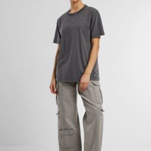 Dámske oversize tričko z ťažkej bavlny "Stonewash" BY 306