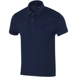 Unisex polo Akoya z recyklovaného froté s certifikáciou GRS