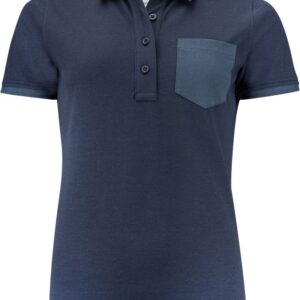 Dámske piqué polo z ťažkej bavlny "Two-Tone"